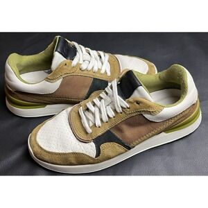 Clark's Men's 8M Racelite Tor Shoes Oakmoss Lace Up Retro‎ Earth Tone Sneakers
